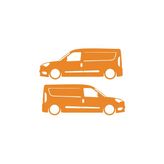 Basık Doblo Sticker 17X17 Cm Turuncu