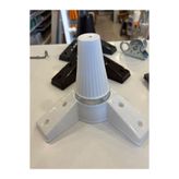 BAŞKAN YAPI HIRDAVAT LİNE LÜX AYARLANABİLİR BAZA KOLTUK ÇEKYAT TV ÜNİTE DOLAP SEHPA MASA MOBİLYA AYAĞI 14 CM PLASTİK AYAK
