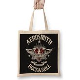Baskı Dükkanı Aerosmith Bez Çanta