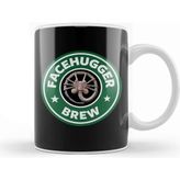 Baskı Dükkanı Alien Facehugger Brew Coffee Starbucks Kupa