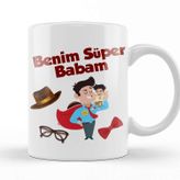 Baskı Dükkanı Babalar Günü Babaya Hediye 026 Kupa
