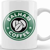 Baskı Dükkanı Balham Coffee Starbucks Kupa