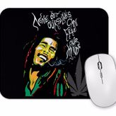 Baskı Dükkanı Bob Marley Frase Mouse Pad