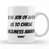 Baskı Dükkanı Bono Quotes Kupa