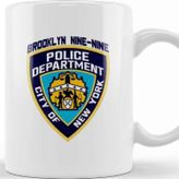 Baskı Dükkanı Brooklyn Nine Nine Nypd Badge Kupa