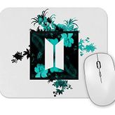 Baskı Dükkanı Bts Flower Fantasy Square Mouse Pad