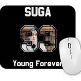 Baskı Dükkanı Bts Young Forever Suga Mouse Pad