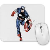Baskı Dükkanı Captain America Splash Art Mouse Pad