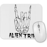 Baskı Dükkanı Caveira Alien Trip Mouse Pad