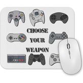 Baskı Dükkanı Choose Your Weapon Mouse Pad