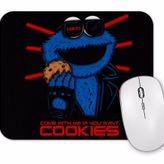 Baskı Dükkanı Cookie Monster the Cookienator Mouse Pad