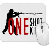 Baskı Dükkanı Counter Strike One Shot Kill Mouse Pad