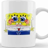 Baskı Dükkanı Cute Spongebob Süngerbob Kupa