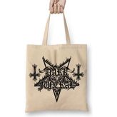 Baskı Dükkanı Dark Funeral Watain Marduk Gorgoroth Immortal Lord Belial Cradle Of Filth Bez Kadın Günlük Çanta