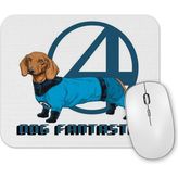 Baskı Dükkanı Dogdevil Pug Köpek Mouse Pad