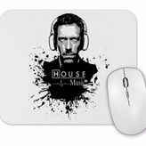 Baskı Dükkanı Dr House Music Mouse Pad