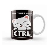 Baskı Dükkanı Funny Cat Programmer Developer Coder Computer Science Nerd Kupa Bardak