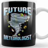 Baskı Dükkanı Funny Future Meteorologist Tornado &amp; Hurricanes Kupa
