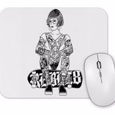 Baskı Dükkanı Garota Skate 2 Mouse Pad