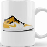 Baskı Dükkanı Jordan 1 Mid University Gold Kupa
