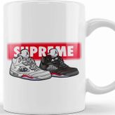 Baskı Dükkanı Jordan 4 Retro Fire Red Kupa