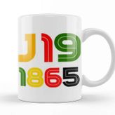 Baskı Dükkanı Juneteenth Juneteenth Juneteenth 2021 1865 Kupa