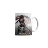 Baskı Dükkanı KB4569 Attack On Titan Mikasa Porselen Kupa Bardak