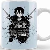 Baskı Dükkanı Kirito Virtual World Kupa