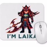 Baskı Dükkanı Laika Fire Dragon Knight Summoners Mouse Pad
