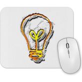 Baskı Dükkanı Lamba Ampül Mouse Pad