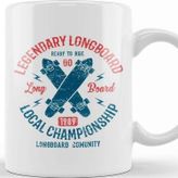 Baskı Dükkanı Legendary Longboard Championship Kupa