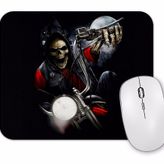 Baskı Dükkanı Moto Caveira Mouse Pad