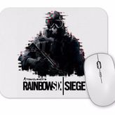 Baskı Dükkanı Mute R6 Branca Mouse Pad