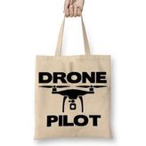 Baskı Dükkanı Oiloto De Drones Pılot Bez Çanta