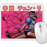 Baskı Dükkanı Pembe Street Fighter Chun Li Mouse Pad