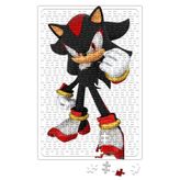 Baskı Dükkanı Shadow The Hedgehog Sonic 240 Parça Puzzle