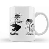 Baskı Dükkanı Shanks Luffy One Piece Funny Kupa