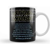 Baskı Dükkanı Star Wars Opening Crawl 04 Kupa
