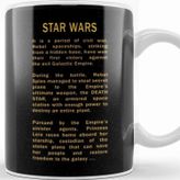 Baskı Dükkanı Star Wars Opening Crawl Kupa