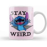 Baskı Dükkanı Stitch Stay Weird Kupa