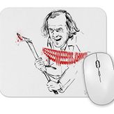 Baskı Dükkanı the Shining Heres Johny Mouse Pad