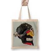 Baskı Dükkanı Thor Odinson Bent Back Skull Bez Çanta