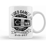 Baskı Dükkanı Video Gamer 8 Bit Kupa Bardak
