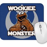 Baskı Dükkanı Wookiee Monster Kurabiye Canavarı Mouse Pad