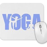 Baskı Dükkanı Yoga Logo Mouse Pad