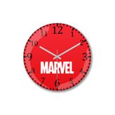 BASKI DÜNYASI Marvel4 Duvar Saati Bombeli Gercek Cam-Recovered