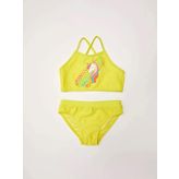 Baskılı kız çocuk bikini takım