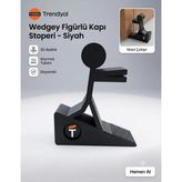 Bates House Siyah Figürlü Kapı Stoper'ı 3D Printer Baskı