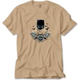 Batman Head Krem Tişört Liyada