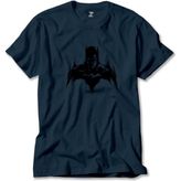 Batman Silluhette Lacivert Tişört Liyada